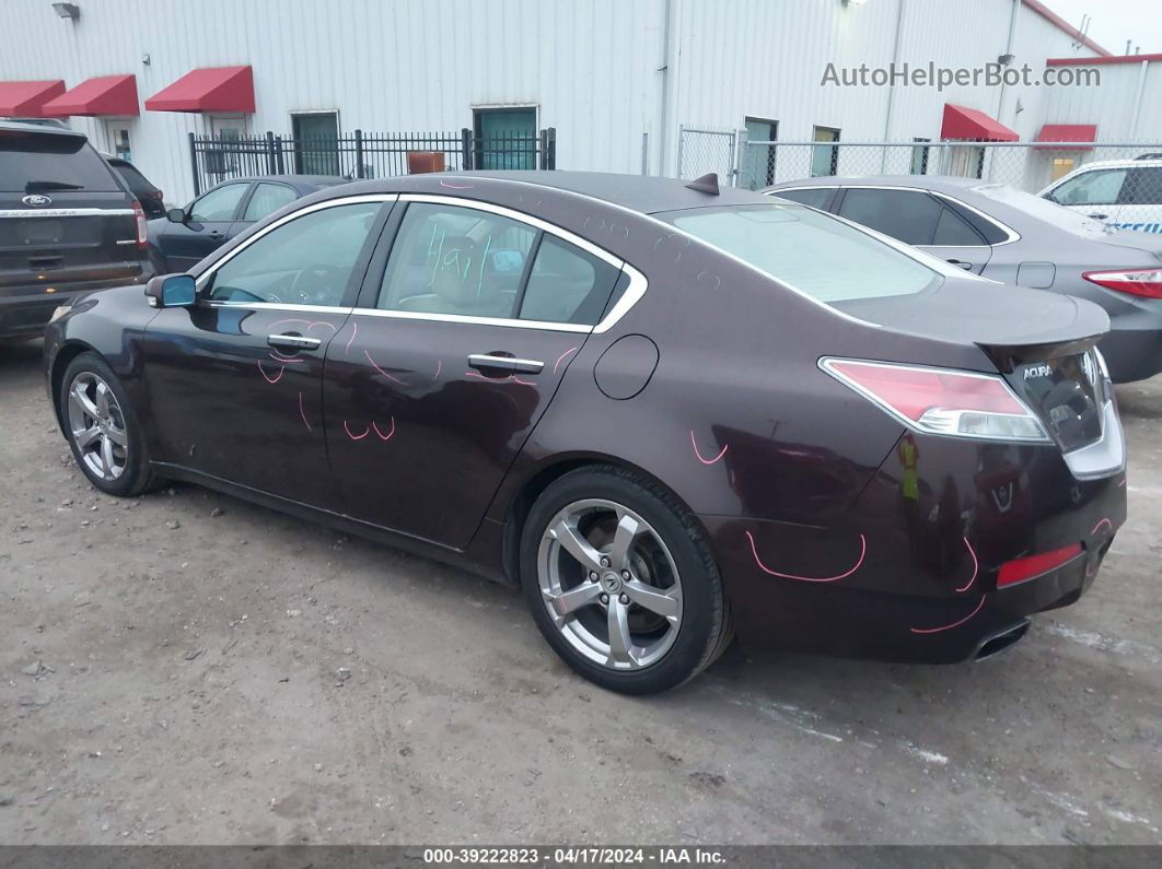 2010 Acura Tl 3.5 Maroon vin: 19UUA8F55AA008219