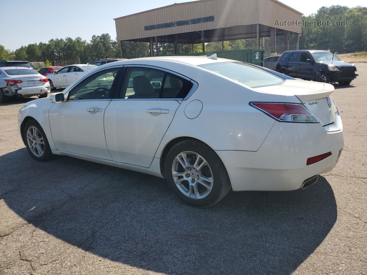 2010 Acura Tl  Cream vin: 19UUA8F55AA020774