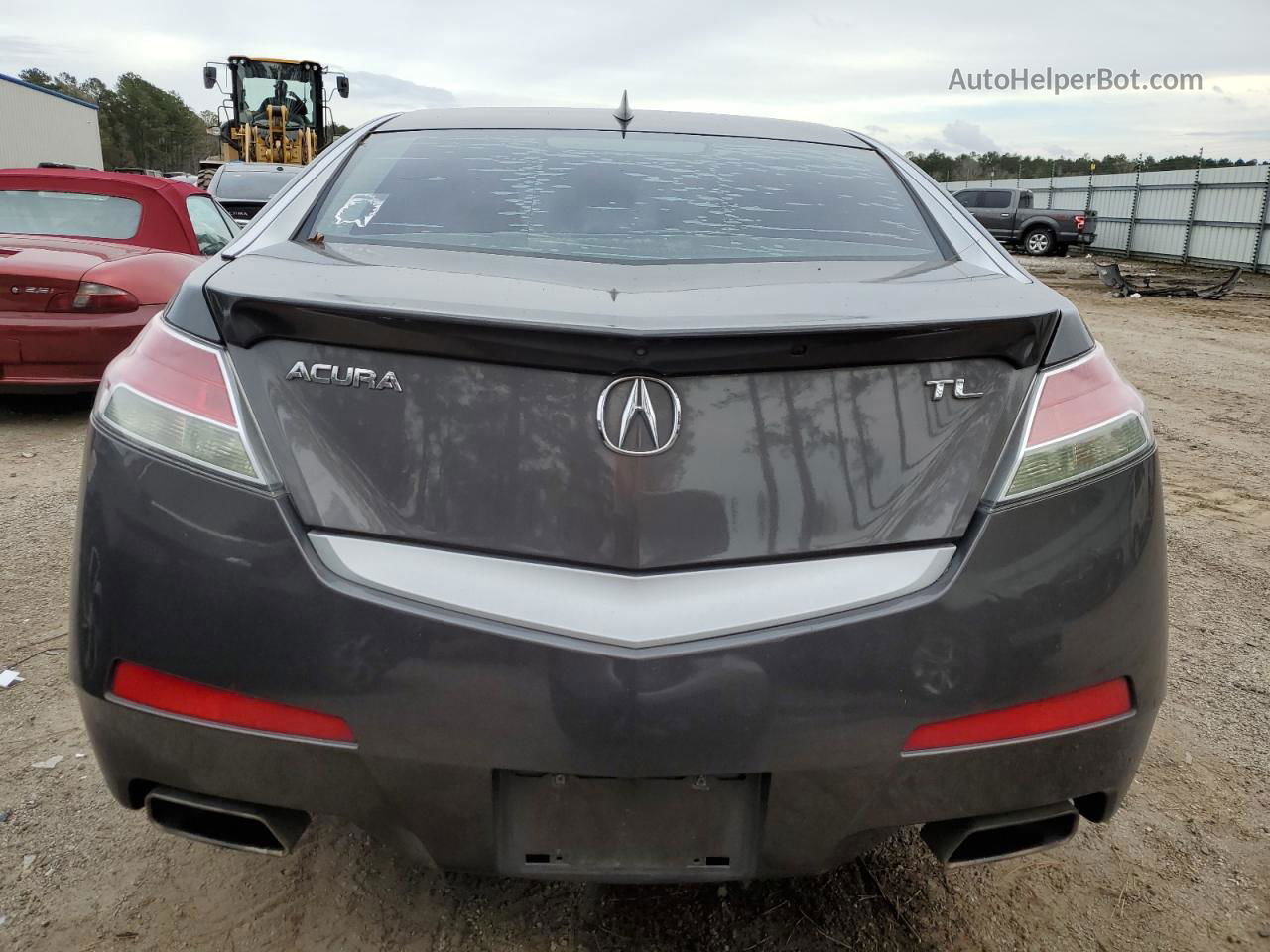 2010 Acura Tl  Charcoal vin: 19UUA8F56AA003577