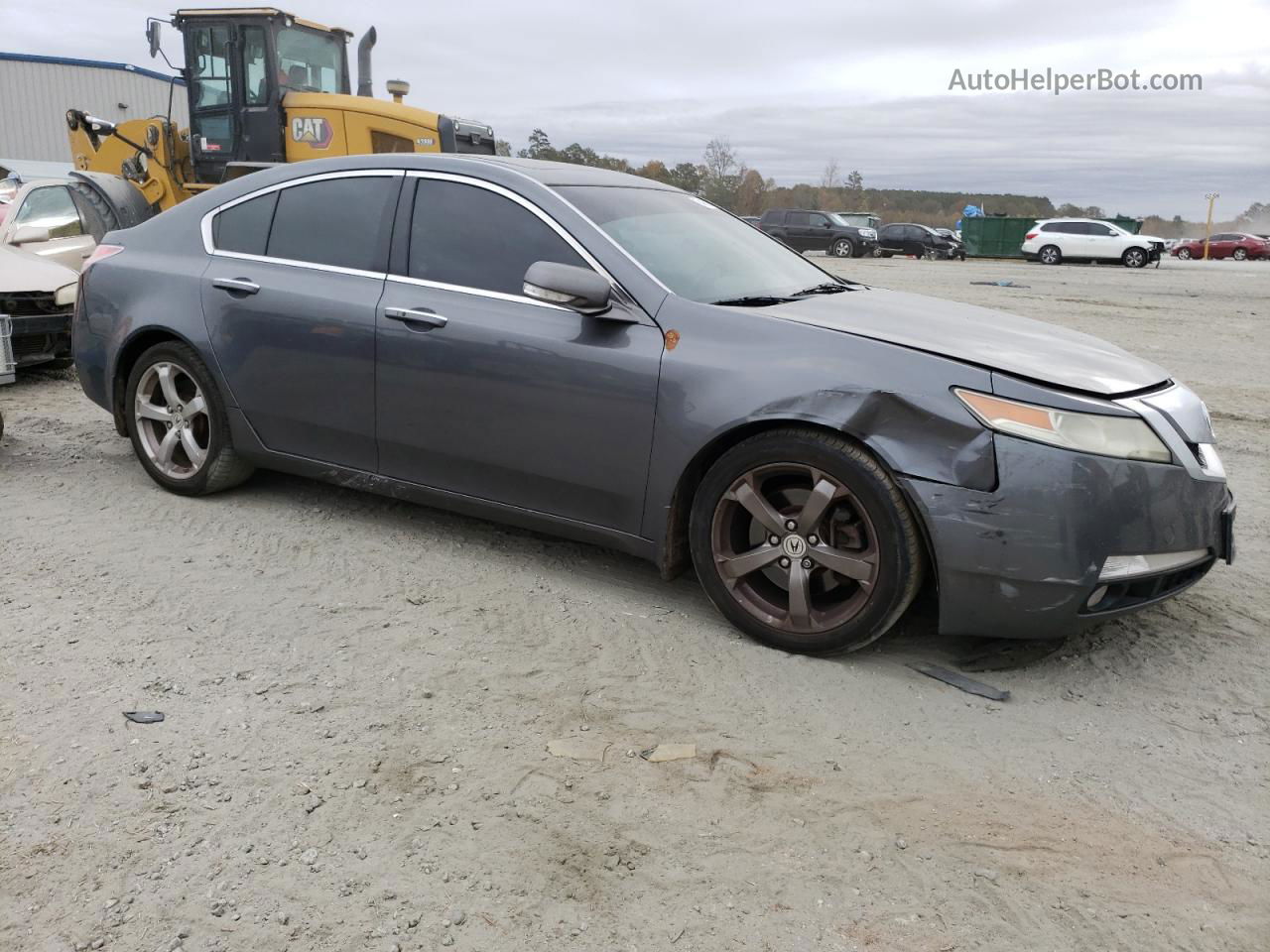 2010 Acura Tl  Серый vin: 19UUA8F56AA020296