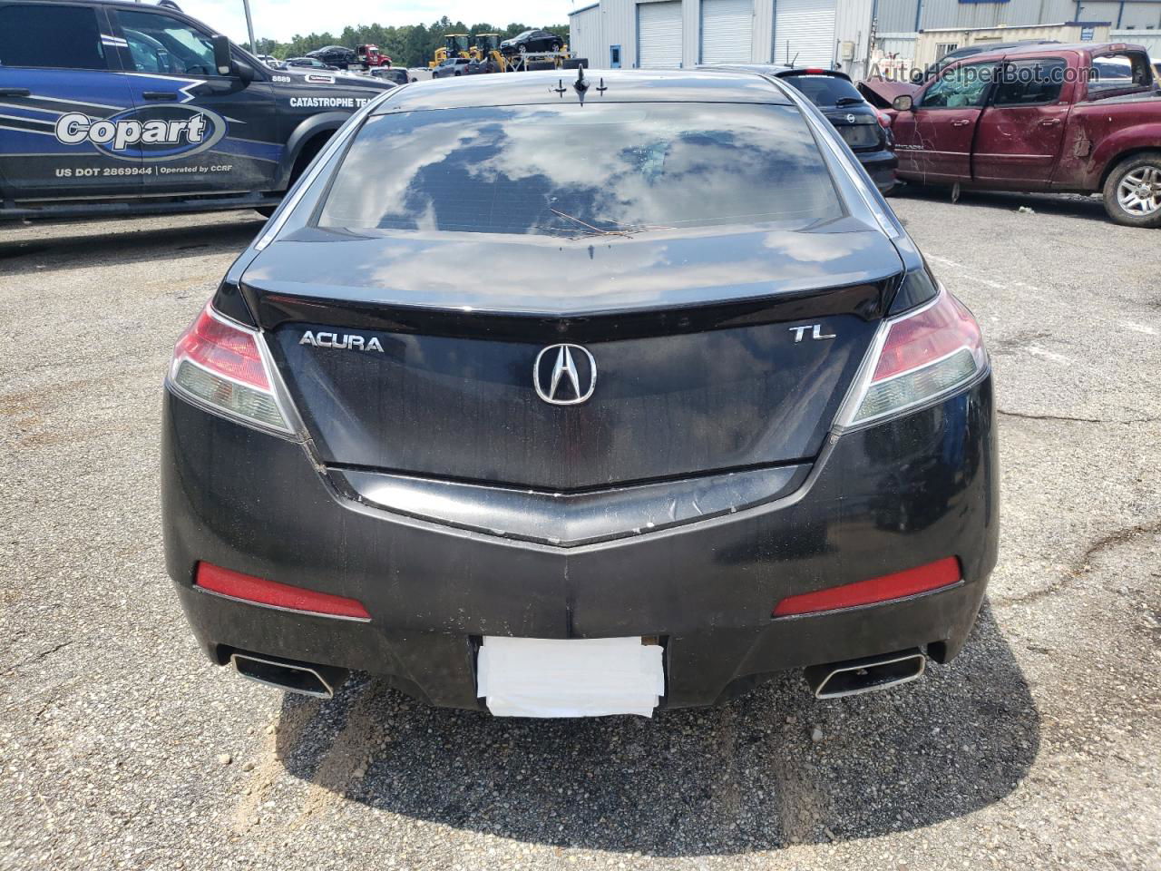 2010 Acura Tl  Black vin: 19UUA8F57AA004074