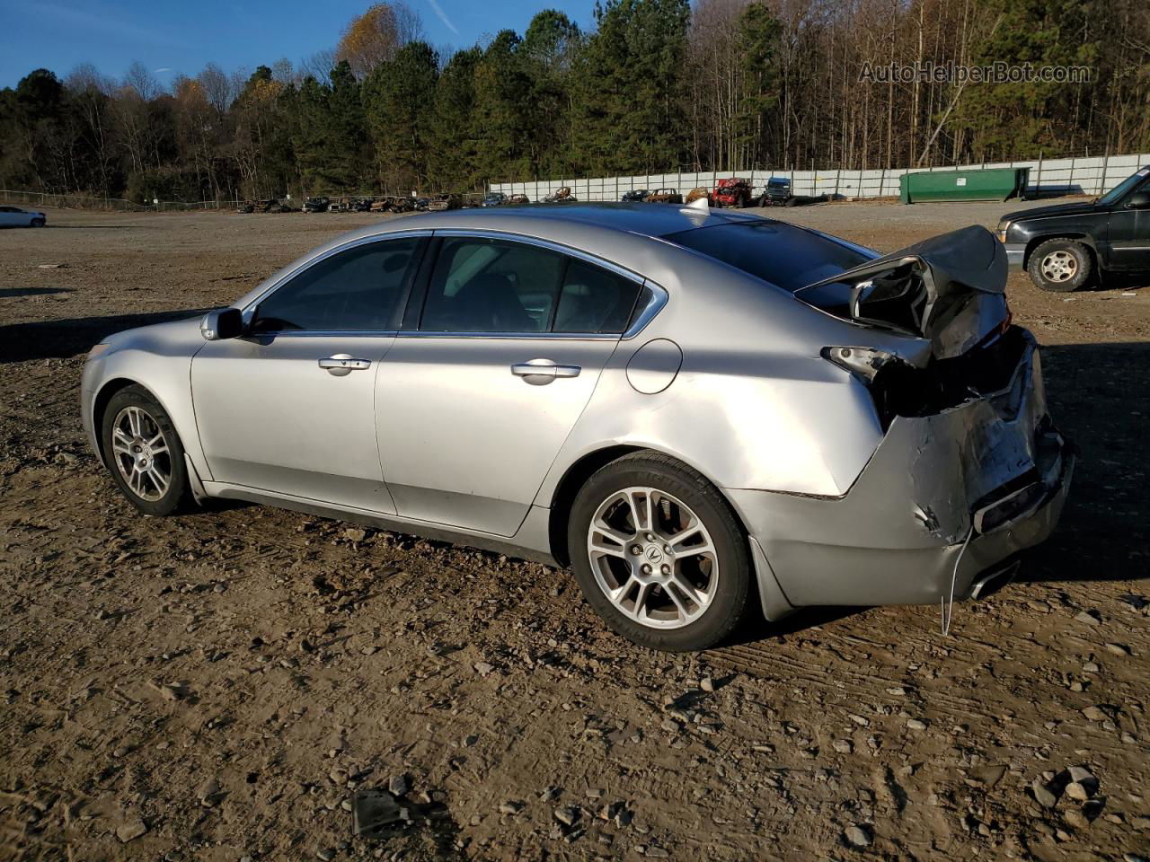 2010 Acura Tl  Silver vin: 19UUA8F57AA015186