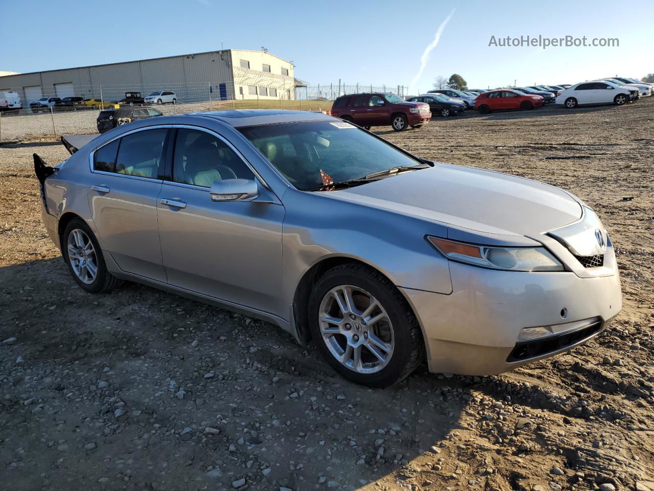 2010 Acura Tl  Silver vin: 19UUA8F57AA015186