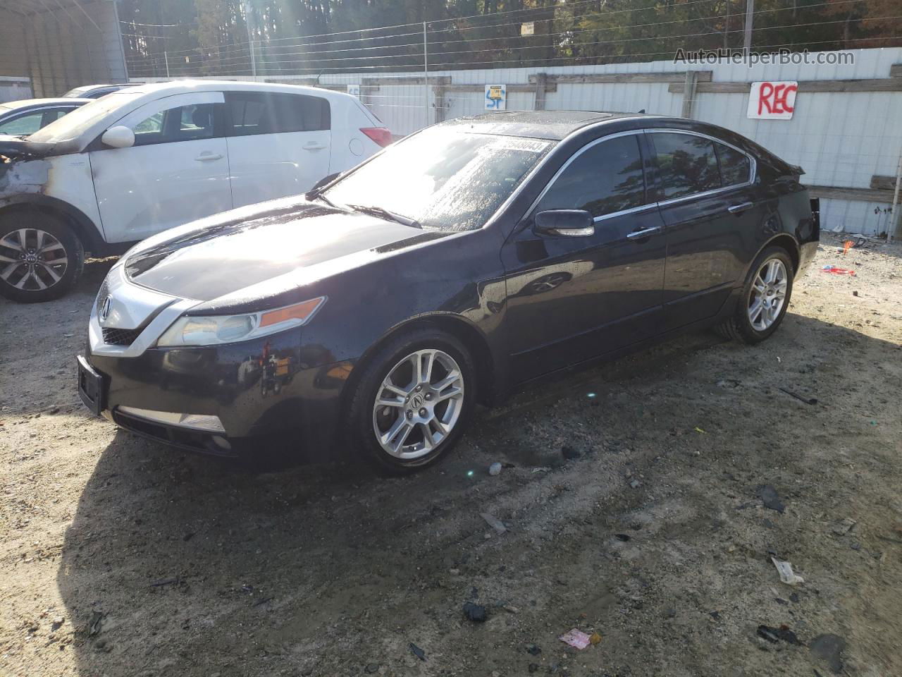 2010 Acura Tl  Black vin: 19UUA8F57AA023868