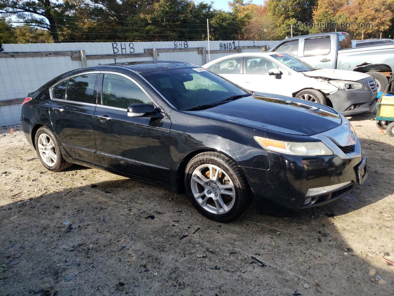 2010 Acura Tl  Black vin: 19UUA8F57AA023868