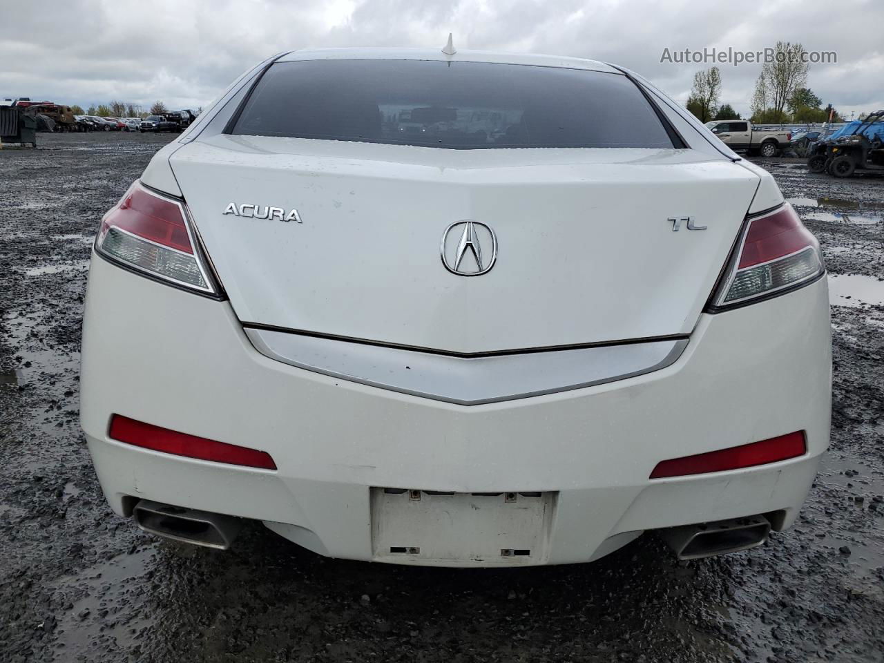 2010 Acura Tl  Белый vin: 19UUA8F57AA024972