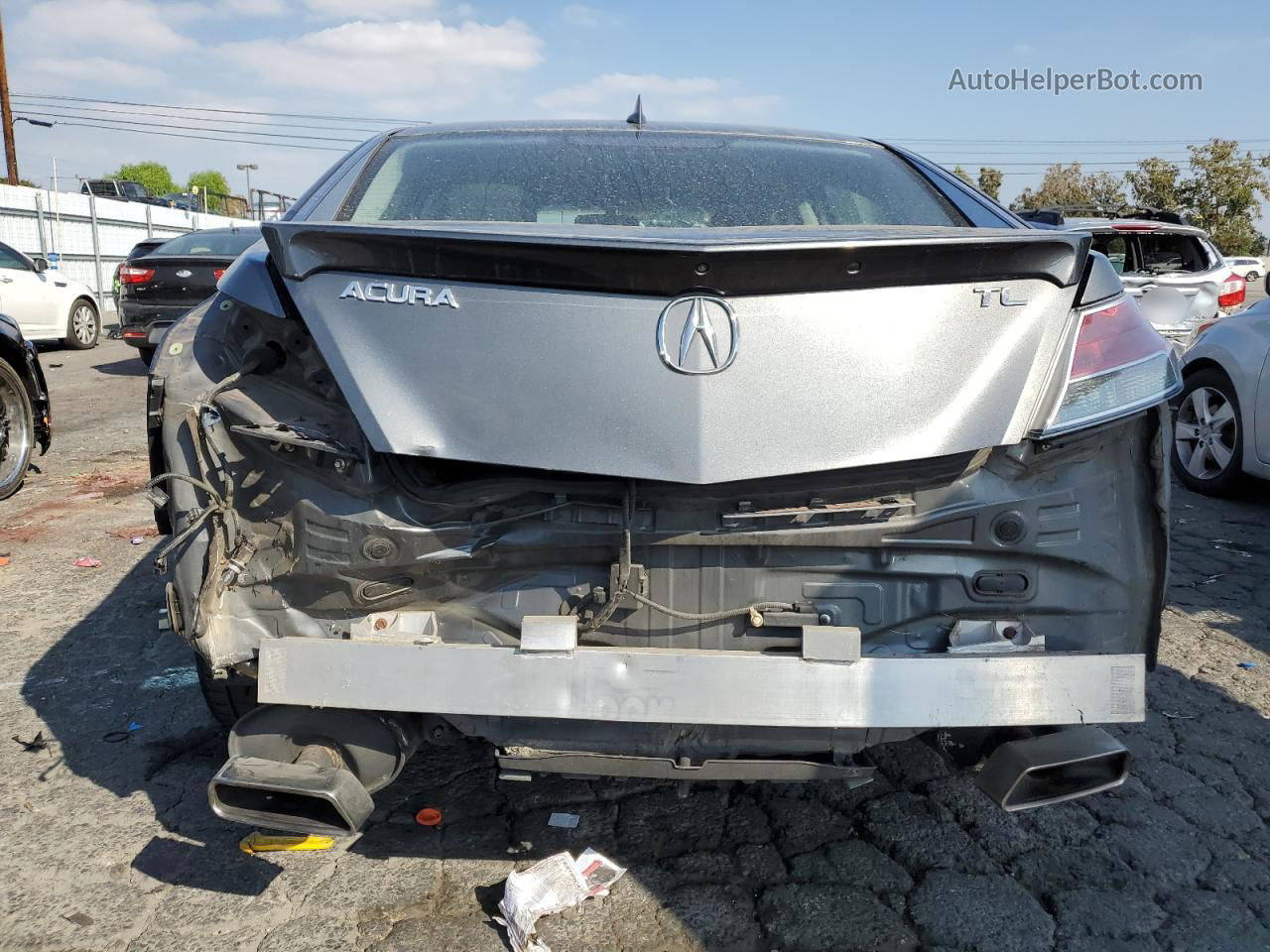 2010 Acura Tl  Gray vin: 19UUA8F57AA025331