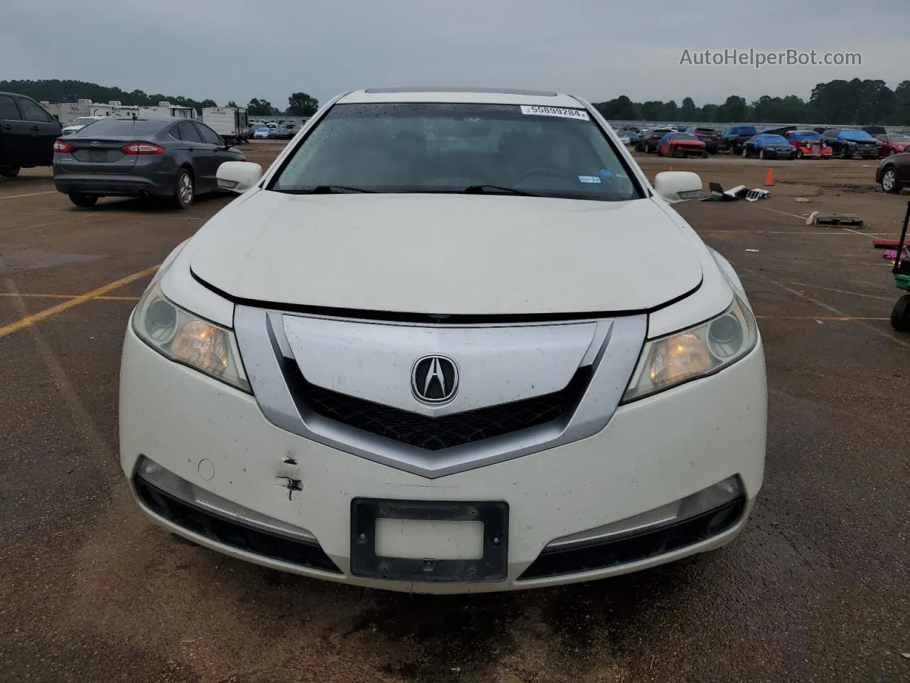 2010 Acura Tl  White vin: 19UUA8F58AA000518