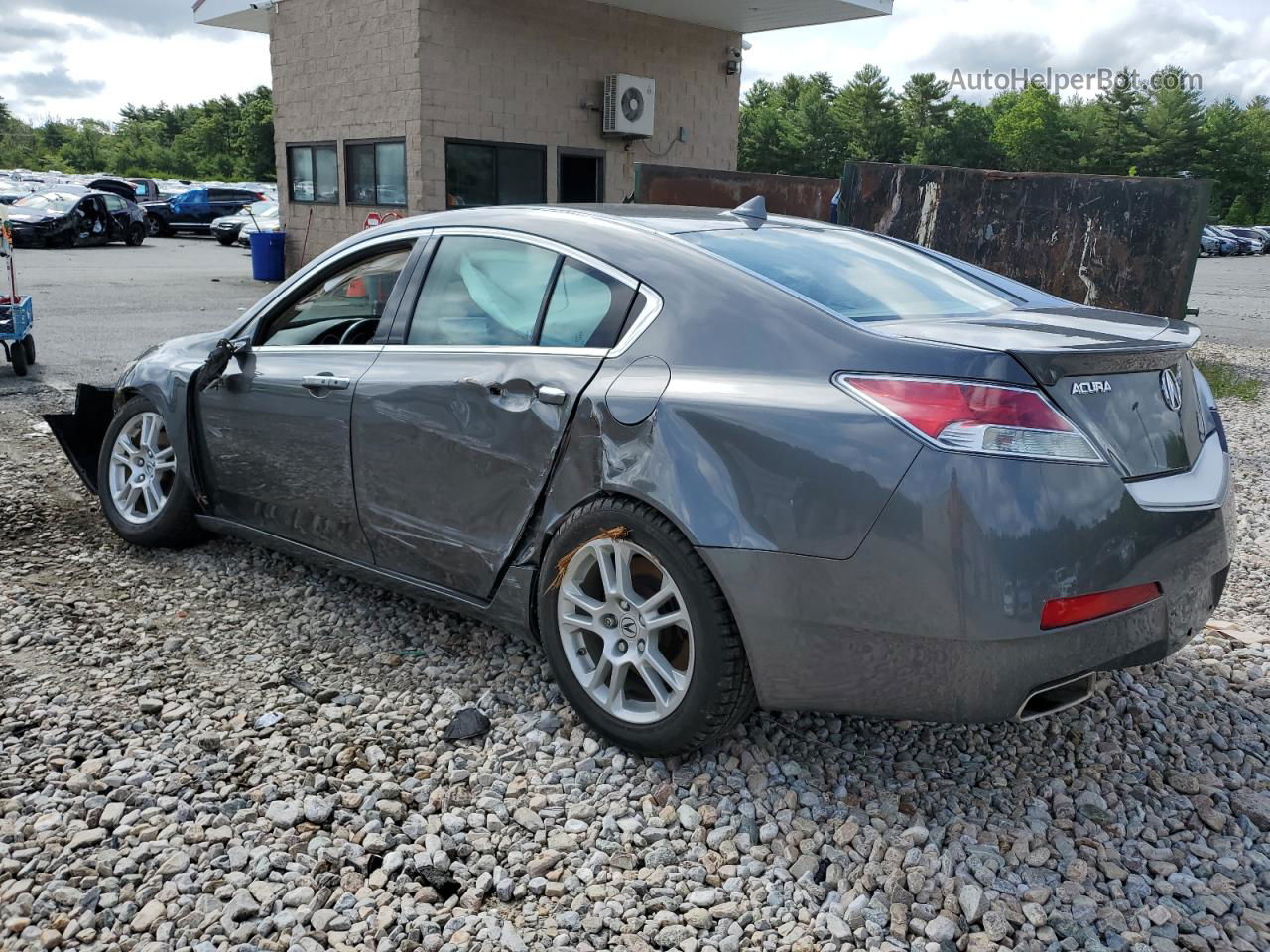 2010 Acura Tl  Gray vin: 19UUA8F58AA006044