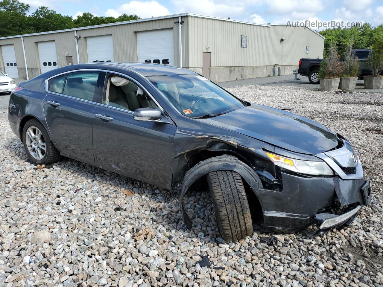 2010 Acura Tl  Gray vin: 19UUA8F58AA006044