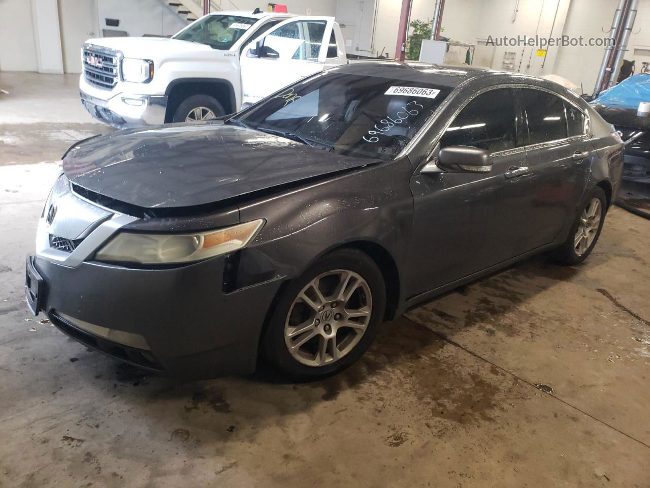 2010 Acura Tl  Серебряный vin: 19UUA8F58AA008411