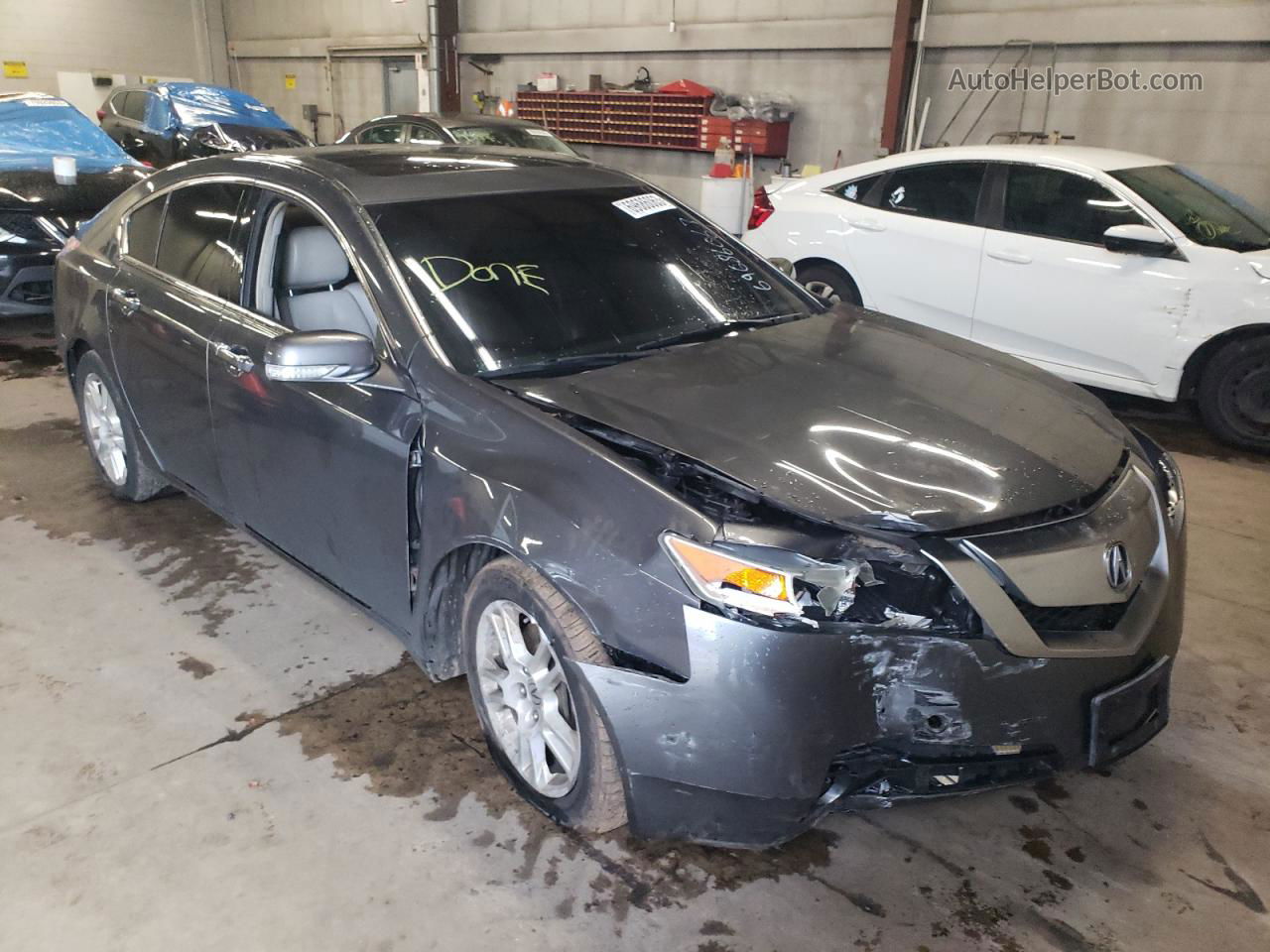 2010 Acura Tl  Серебряный vin: 19UUA8F58AA008411