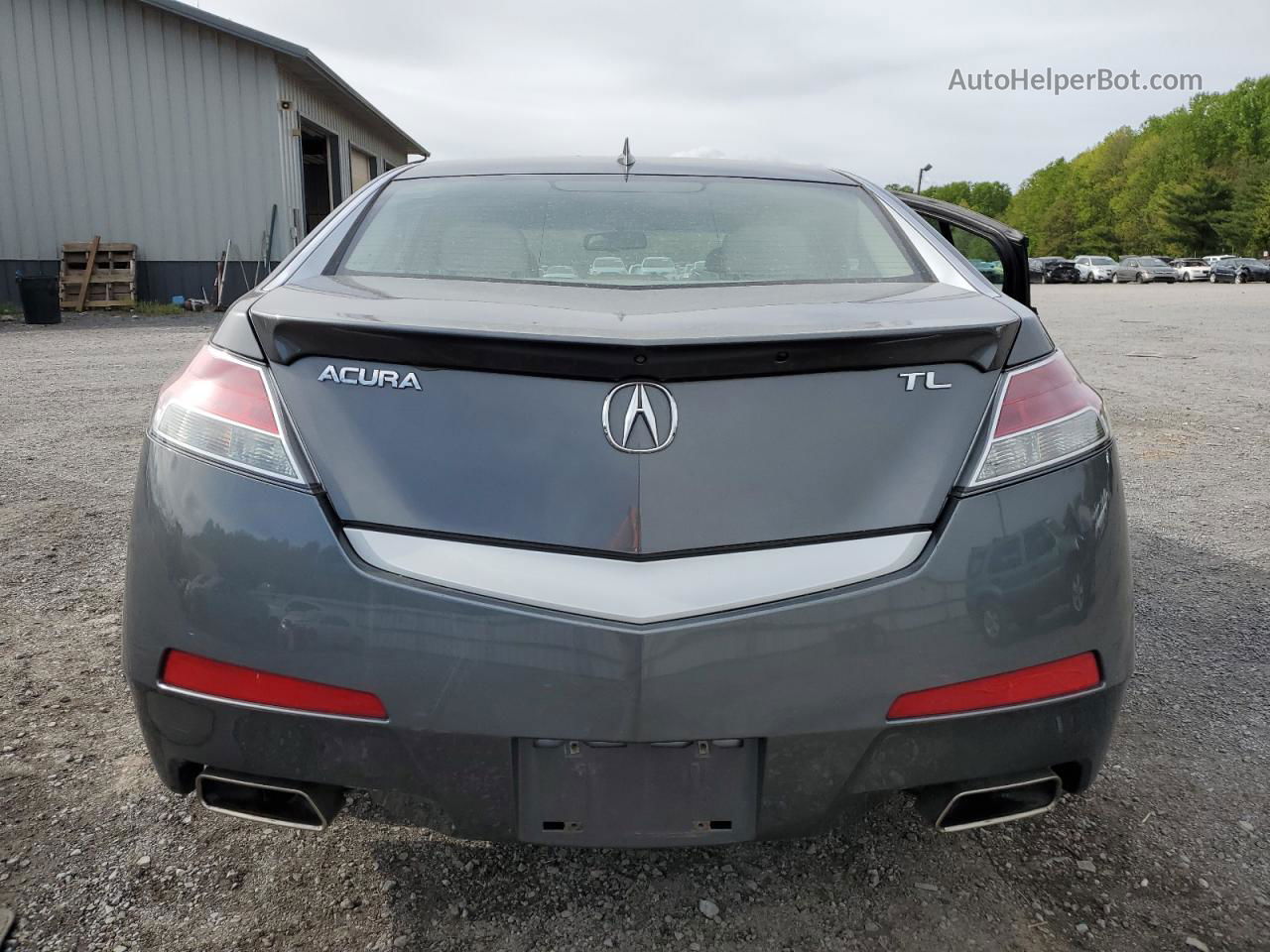 2010 Acura Tl  Gray vin: 19UUA8F58AA011616