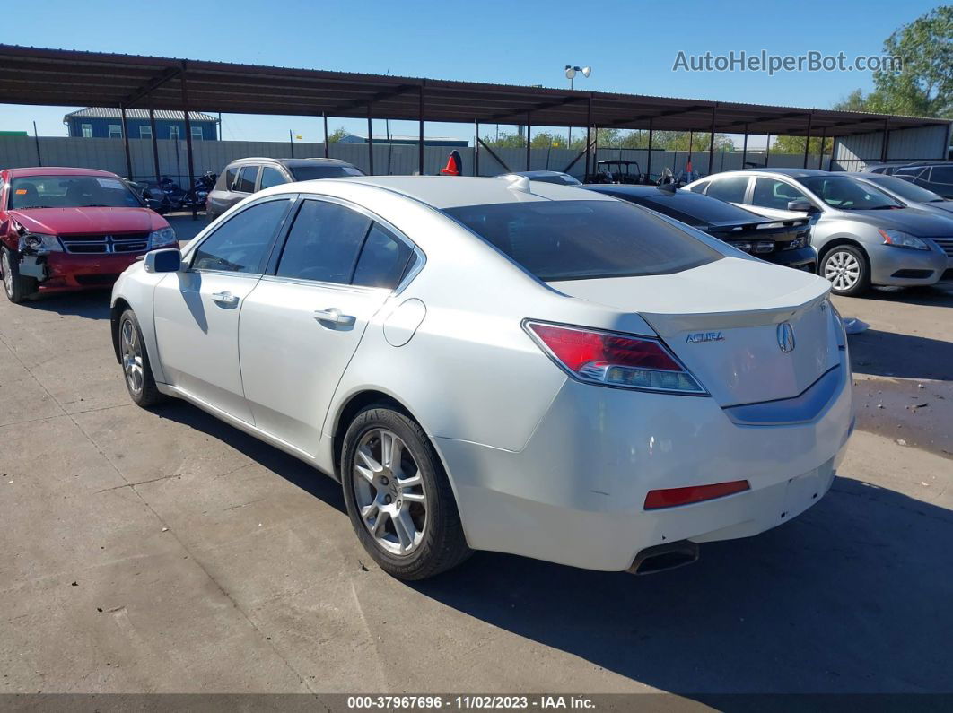 2010 Acura Tl Tech White vin: 19UUA8F58AA015570