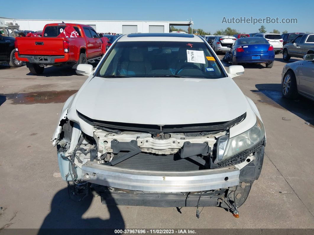 2010 Acura Tl Tech White vin: 19UUA8F58AA015570