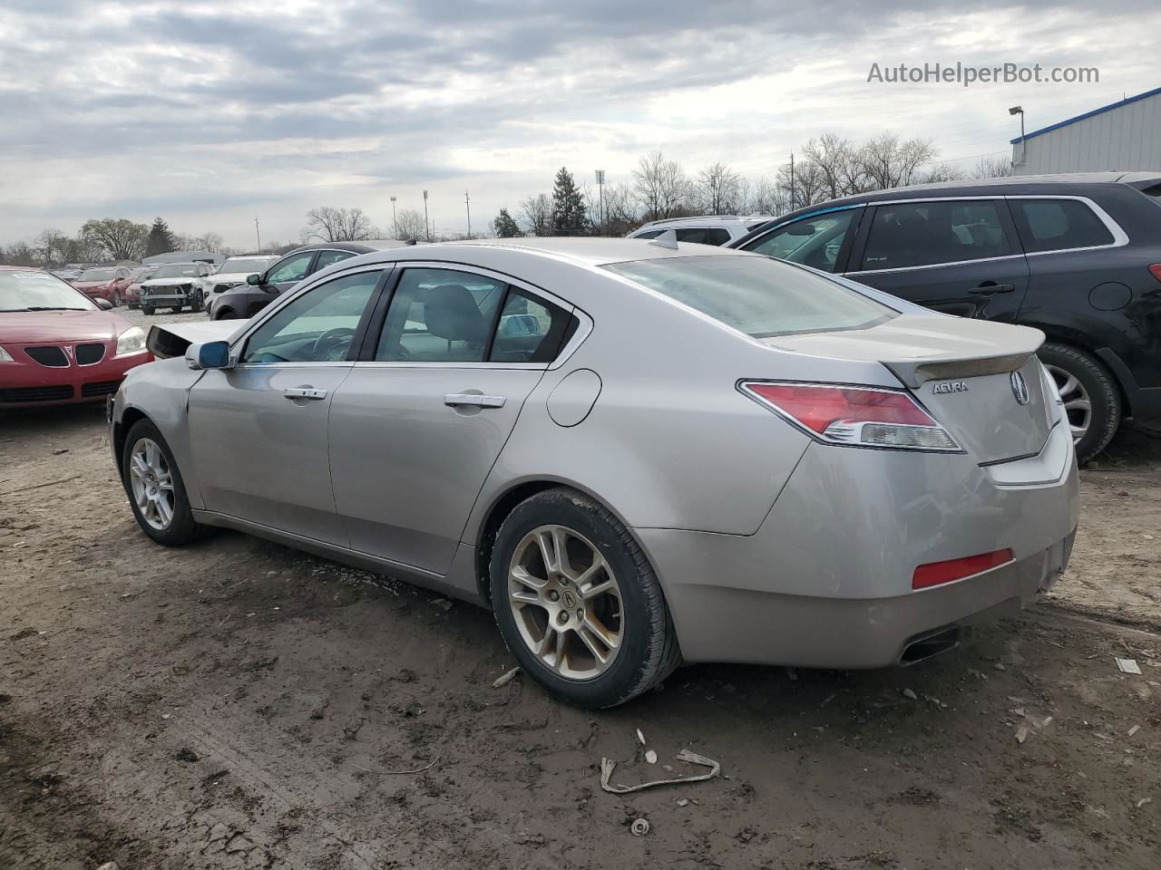 2010 Acura Tl  Silver vin: 19UUA8F58AA023474