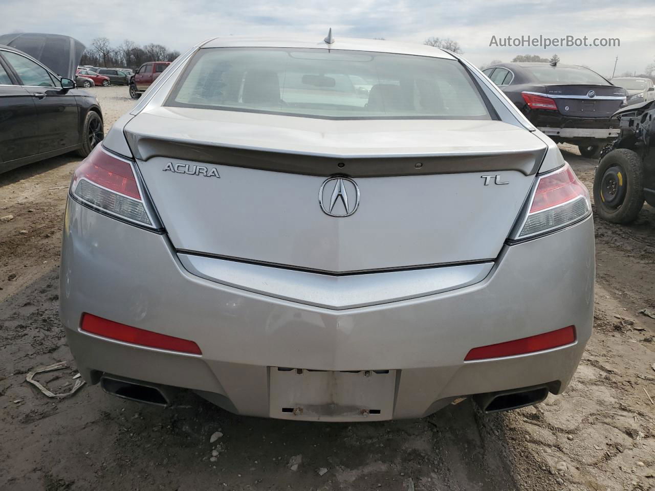 2010 Acura Tl  Silver vin: 19UUA8F58AA023474