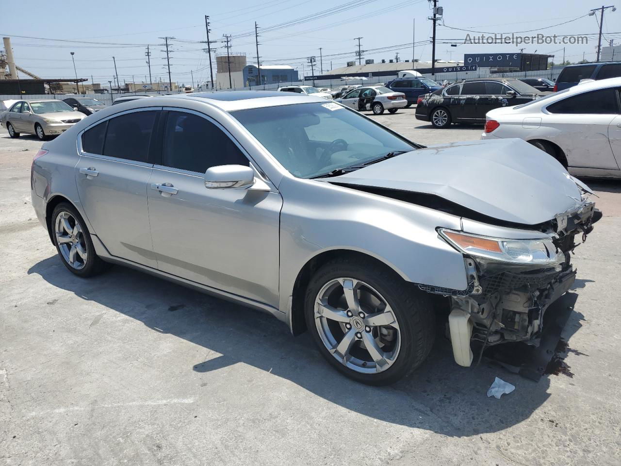 2010 Acura Tl  Gray vin: 19UUA8F59AA006506