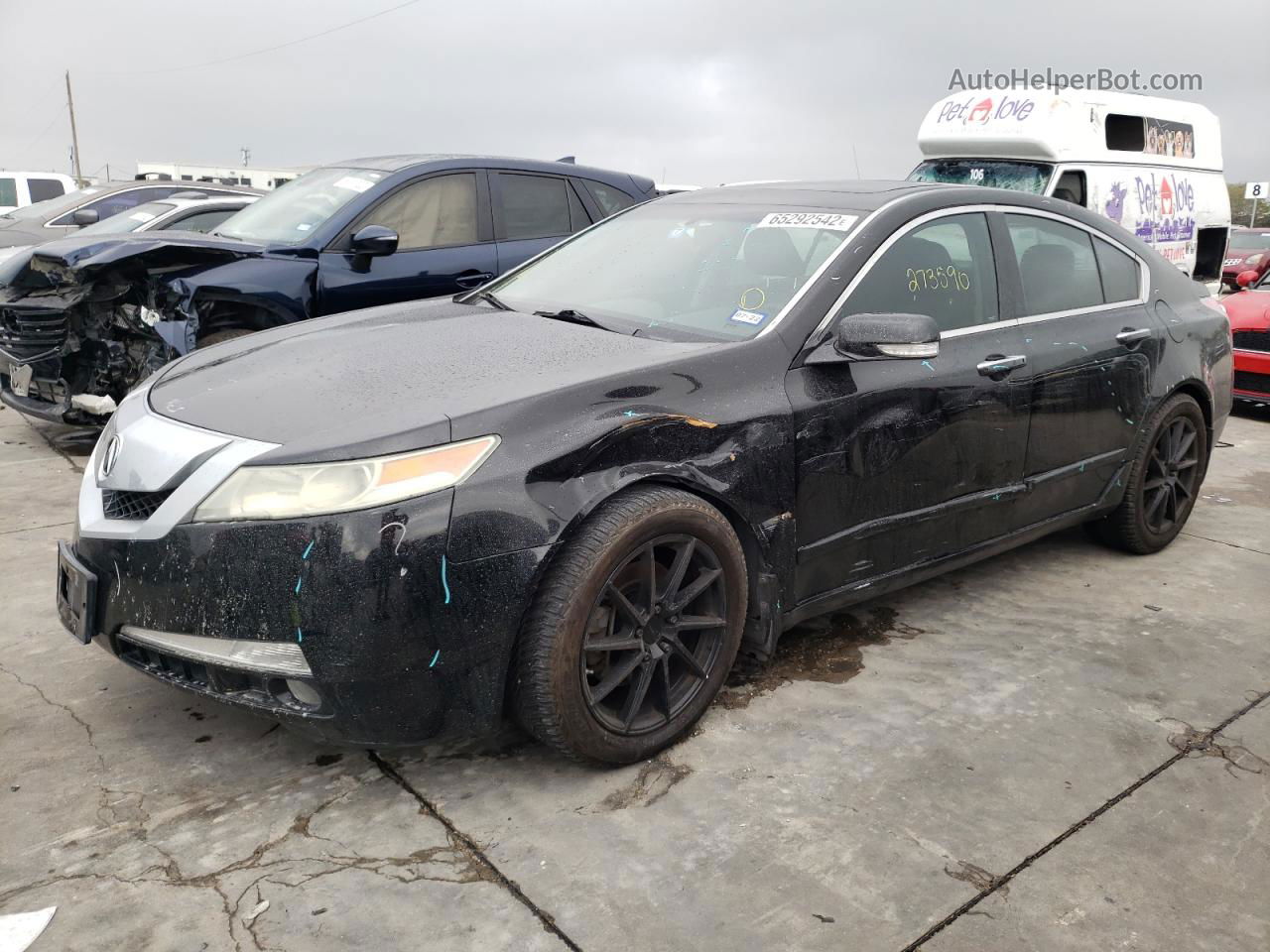 2010 Acura Tl  Black vin: 19UUA8F59AA012063