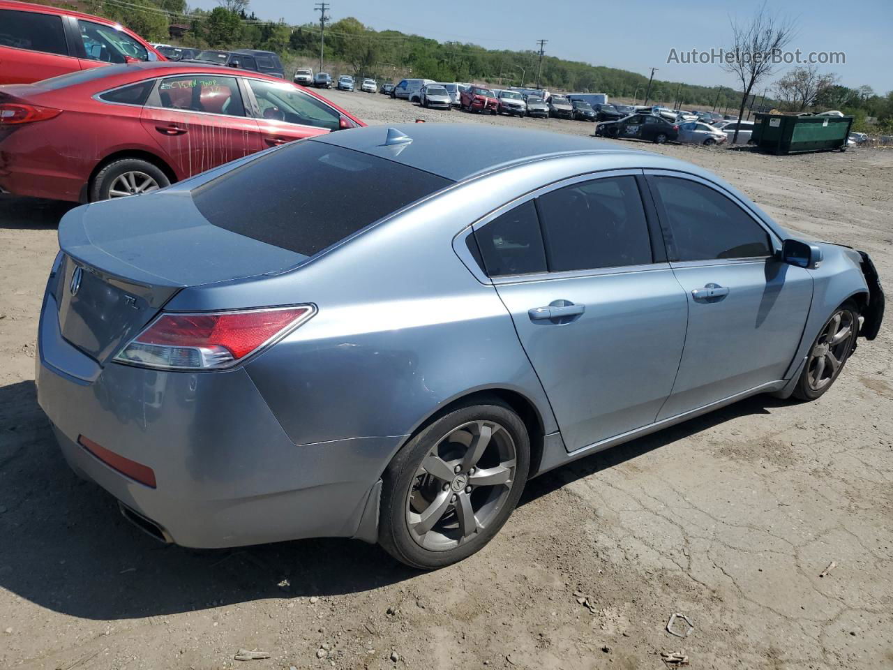 2010 Acura Tl  Blue vin: 19UUA8F59AA012368