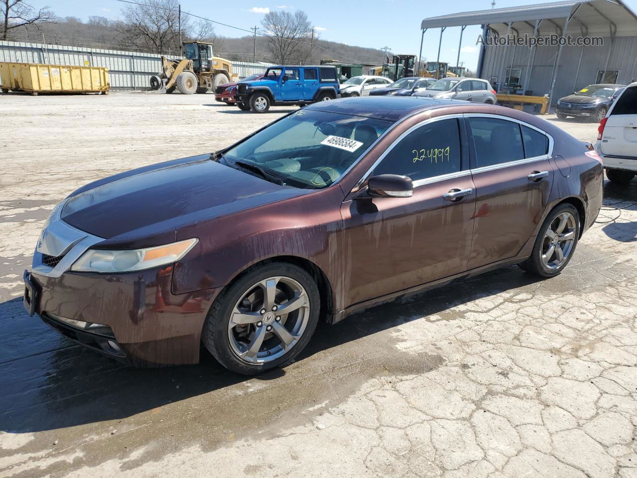 2010 Acura Tl  Brown vin: 19UUA8F59AA016338