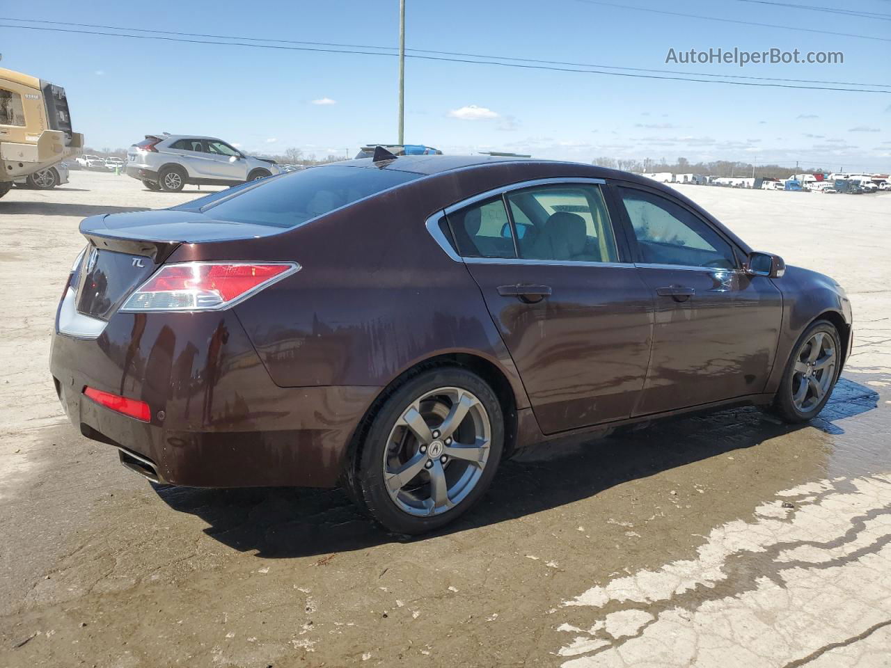 2010 Acura Tl  Brown vin: 19UUA8F59AA016338