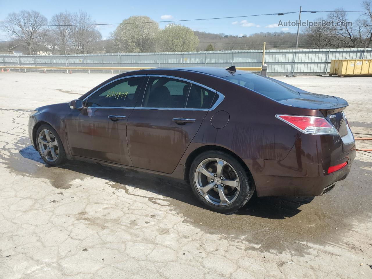 2010 Acura Tl  Brown vin: 19UUA8F59AA016338