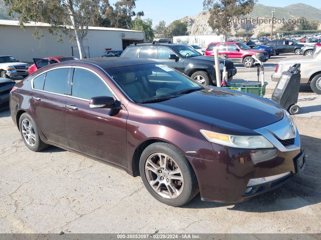 2010 Acura Tl 3.5 Dark Brown vin: 19UUA8F59AA020003