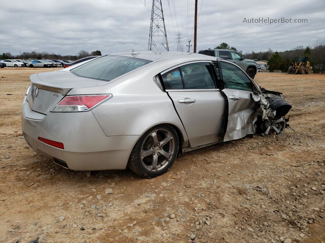 2010 Acura Tl  Серебряный vin: 19UUA8F59AA020129