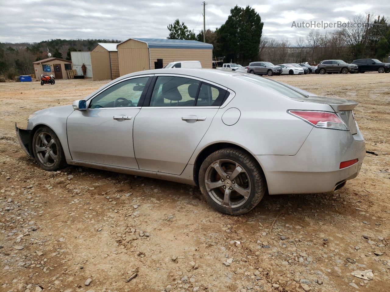 2010 Acura Tl  Silver vin: 19UUA8F59AA020129