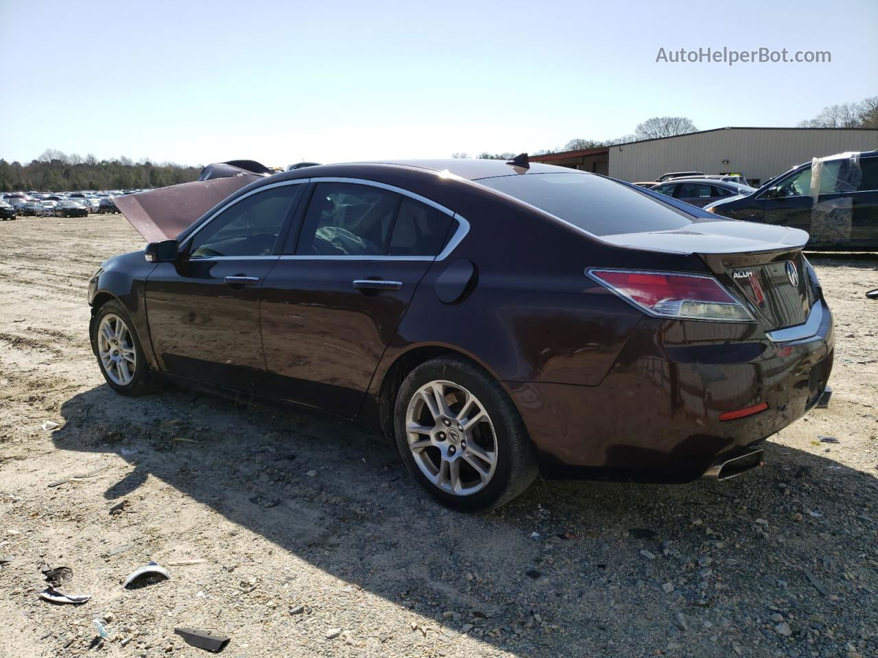 2010 Acura Tl  Burgundy vin: 19UUA8F5XAA008717