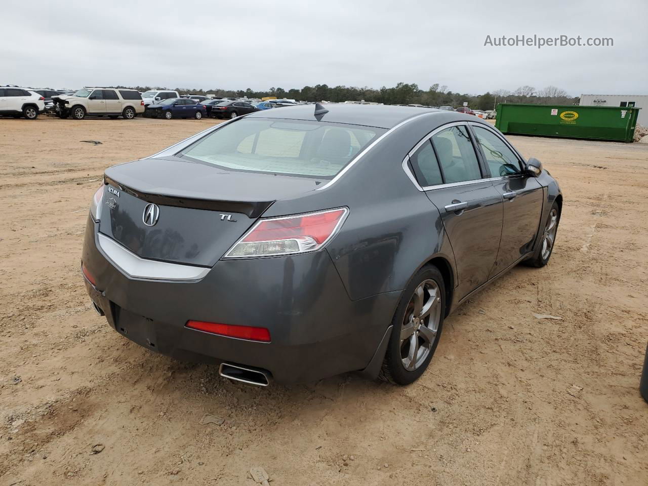 2010 Acura Tl  Gray vin: 19UUA8F5XAA015229