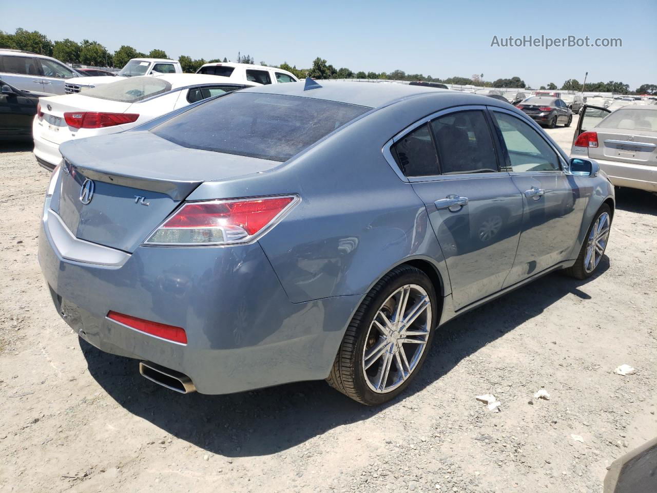 2010 Acura Tl  Blue vin: 19UUA8F5XAA023220