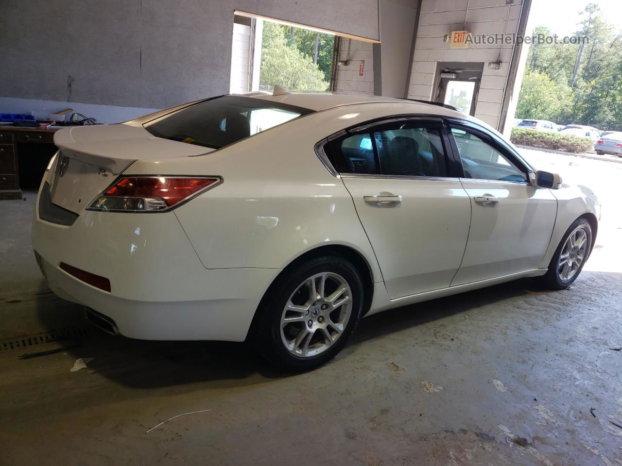 2010 Acura Tl  White vin: 19UUA8F5XAA026232