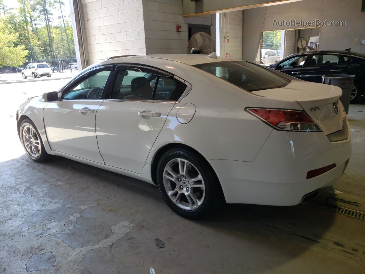 2010 Acura Tl  White vin: 19UUA8F5XAA026232