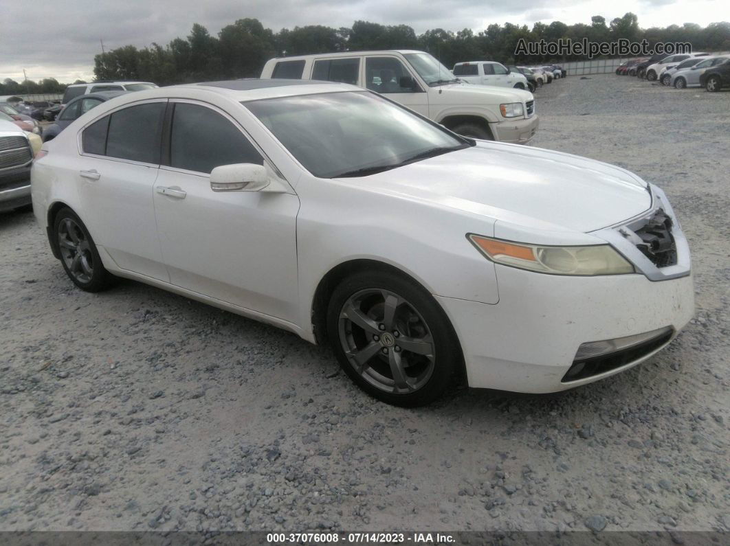 2010 Acura Tl Tech Белый vin: 19UUA8F5XAA026781