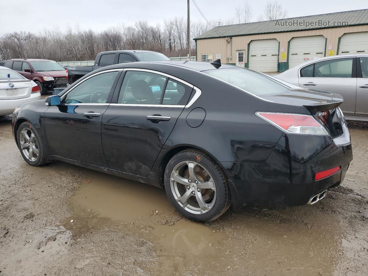 2010 Acura Tl  Black vin: 19UUA9E53AA001096