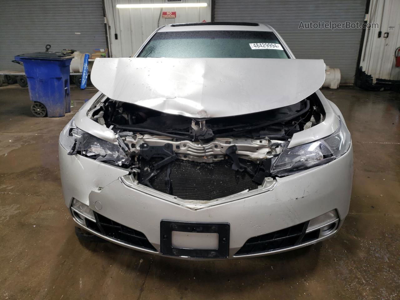 2010 Acura Tl  Silver vin: 19UUA9E56AA006146