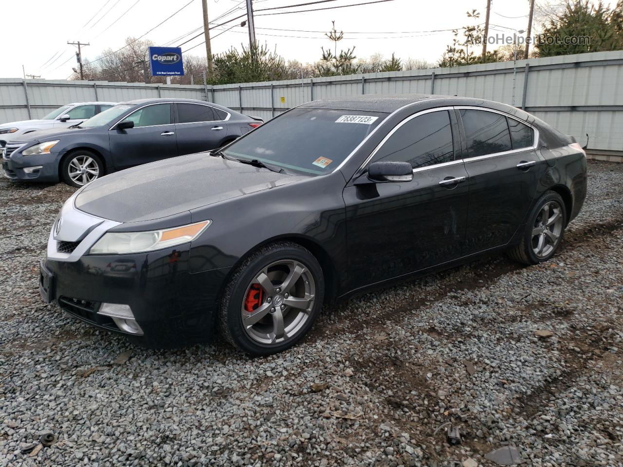 2010 Acura Tl  Черный vin: 19UUA9E56AA006907