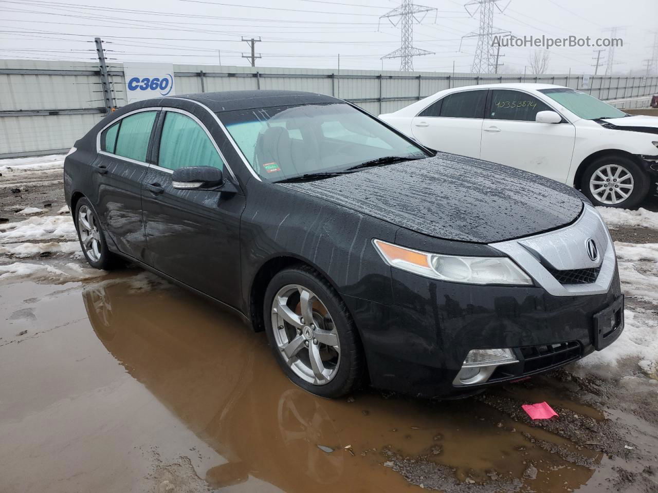 2010 Acura Tl  Black vin: 19UUA9F25AA004750