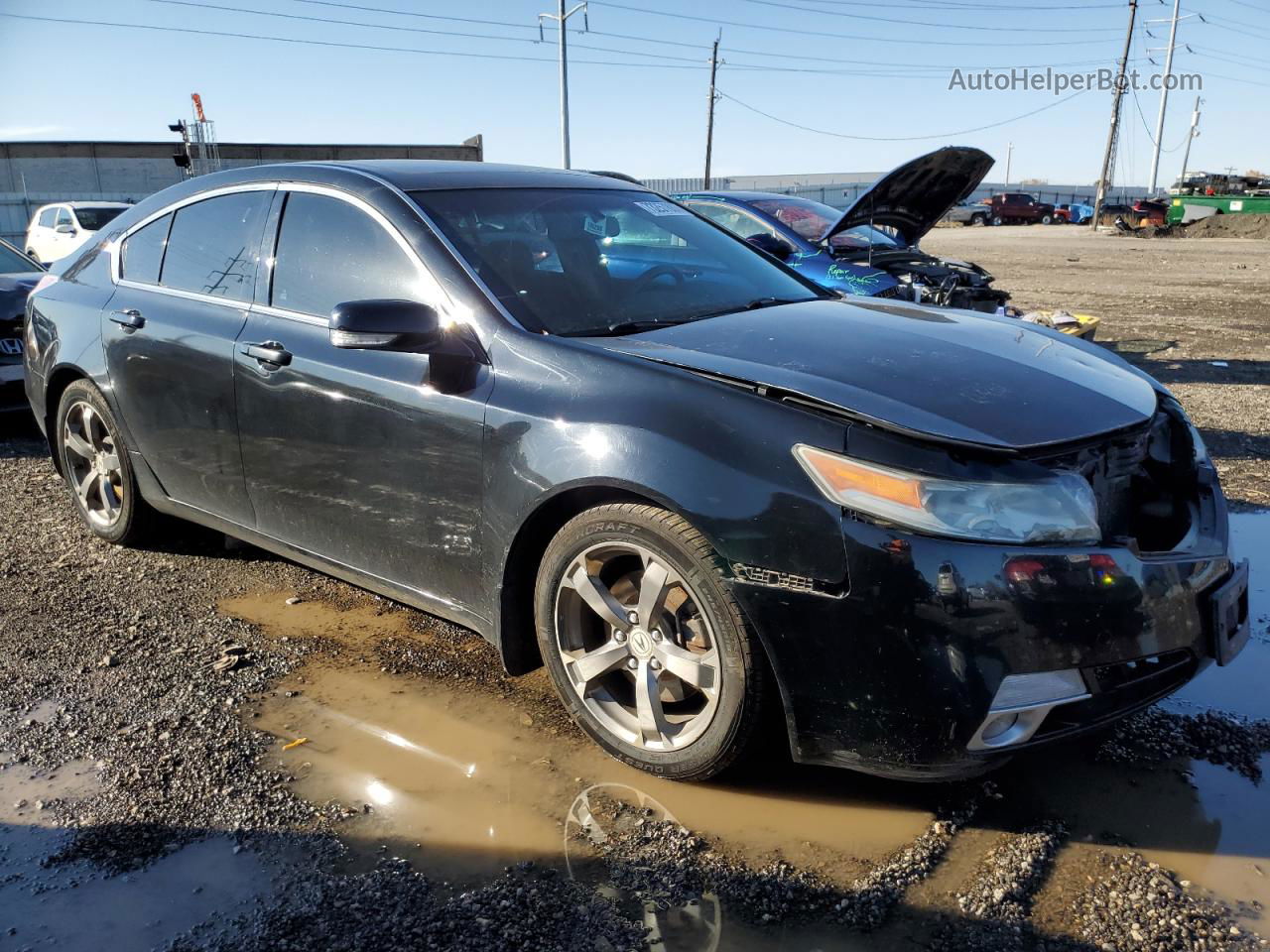 2010 Acura Tl  Black vin: 19UUA9F26AA005129