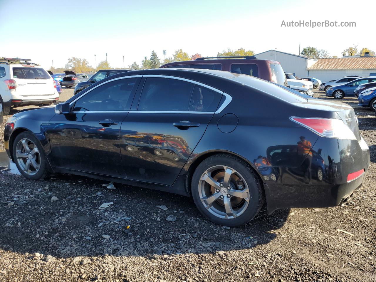 2010 Acura Tl  Черный vin: 19UUA9F26AA005129