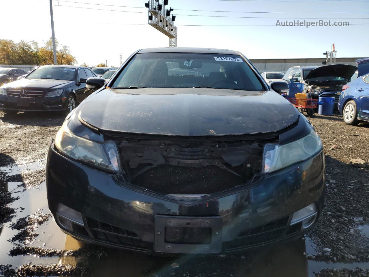 2010 Acura Tl  Черный vin: 19UUA9F26AA005129