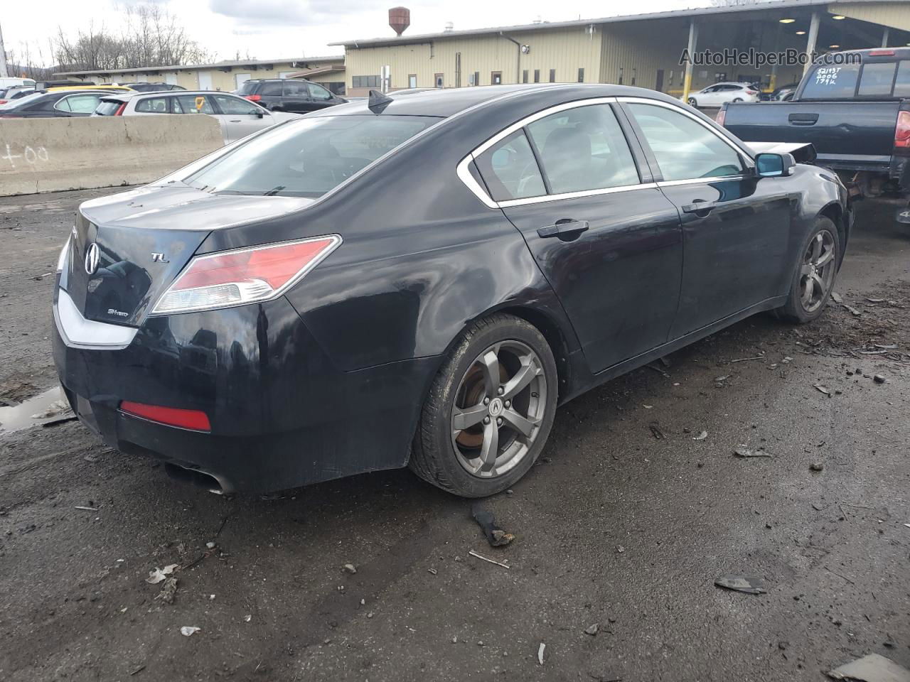 2010 Acura Tl  Черный vin: 19UUA9F27AA007648