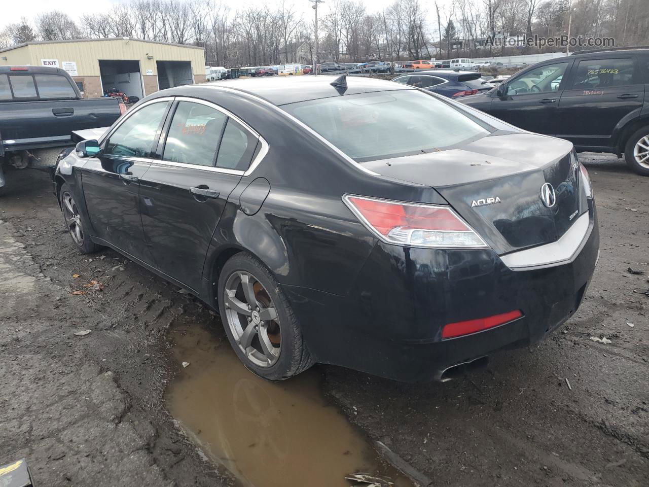 2010 Acura Tl  Черный vin: 19UUA9F27AA007648