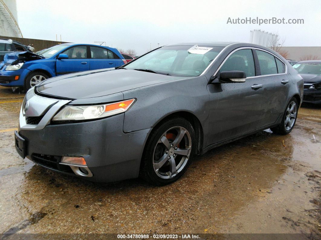 2010 Acura Tl 3.7 Gray vin: 19UUA9F50AA002124