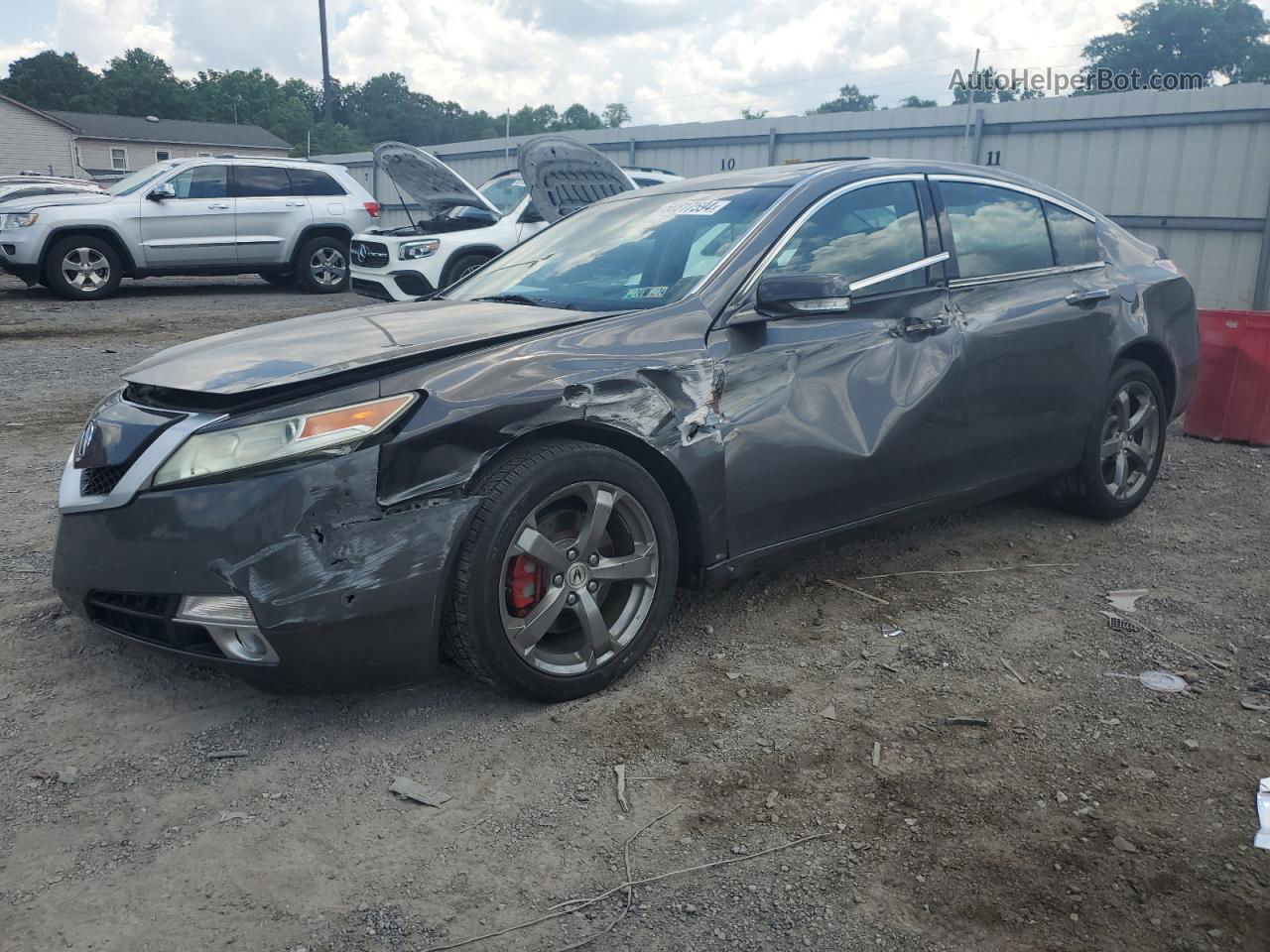 2010 Acura Tl  Gray vin: 19UUA9F50AA007033