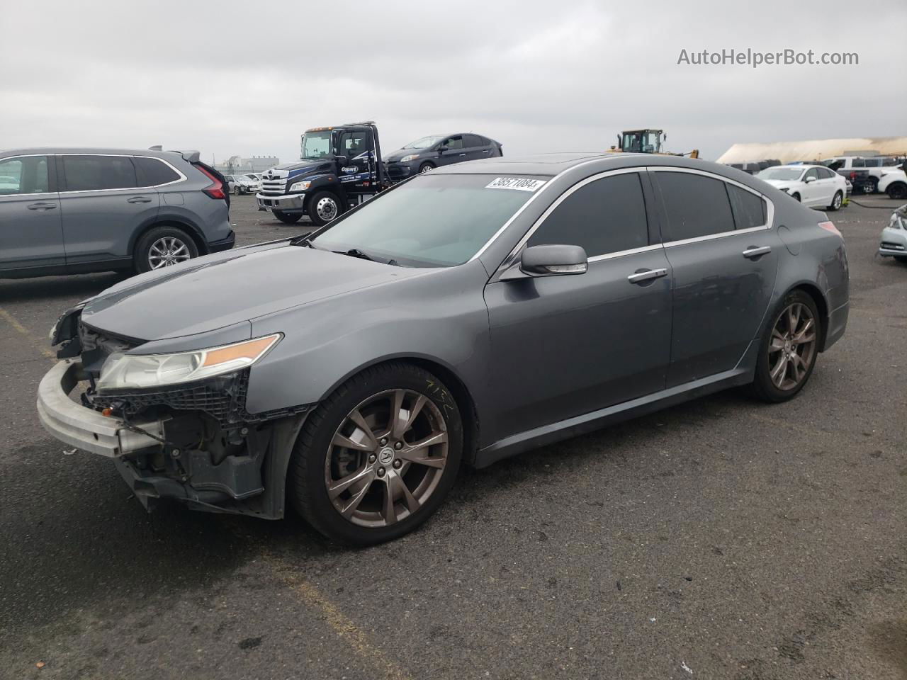 2010 Acura Tl  Gray vin: 19UUA9F51AA007560