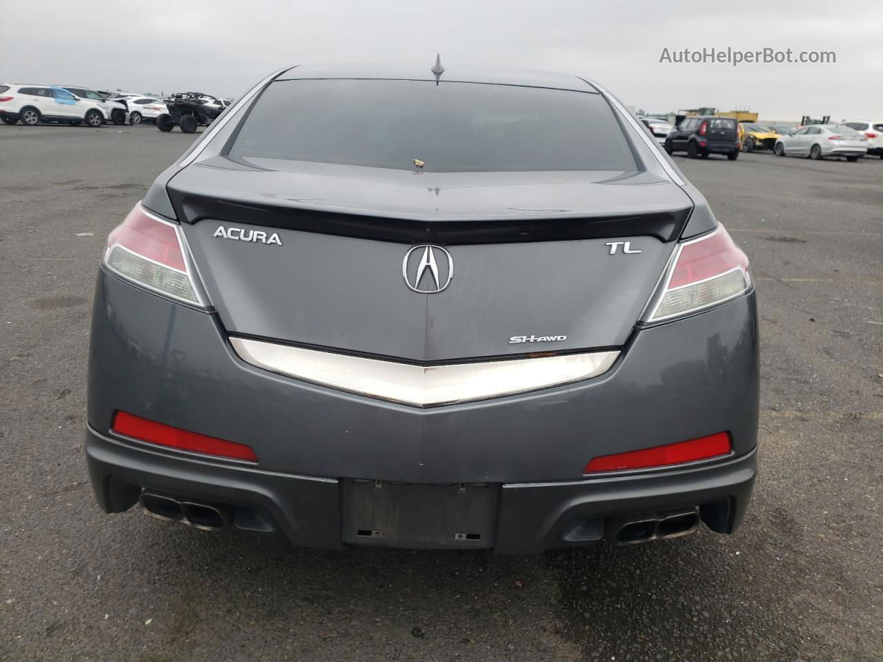 2010 Acura Tl  Gray vin: 19UUA9F51AA007560