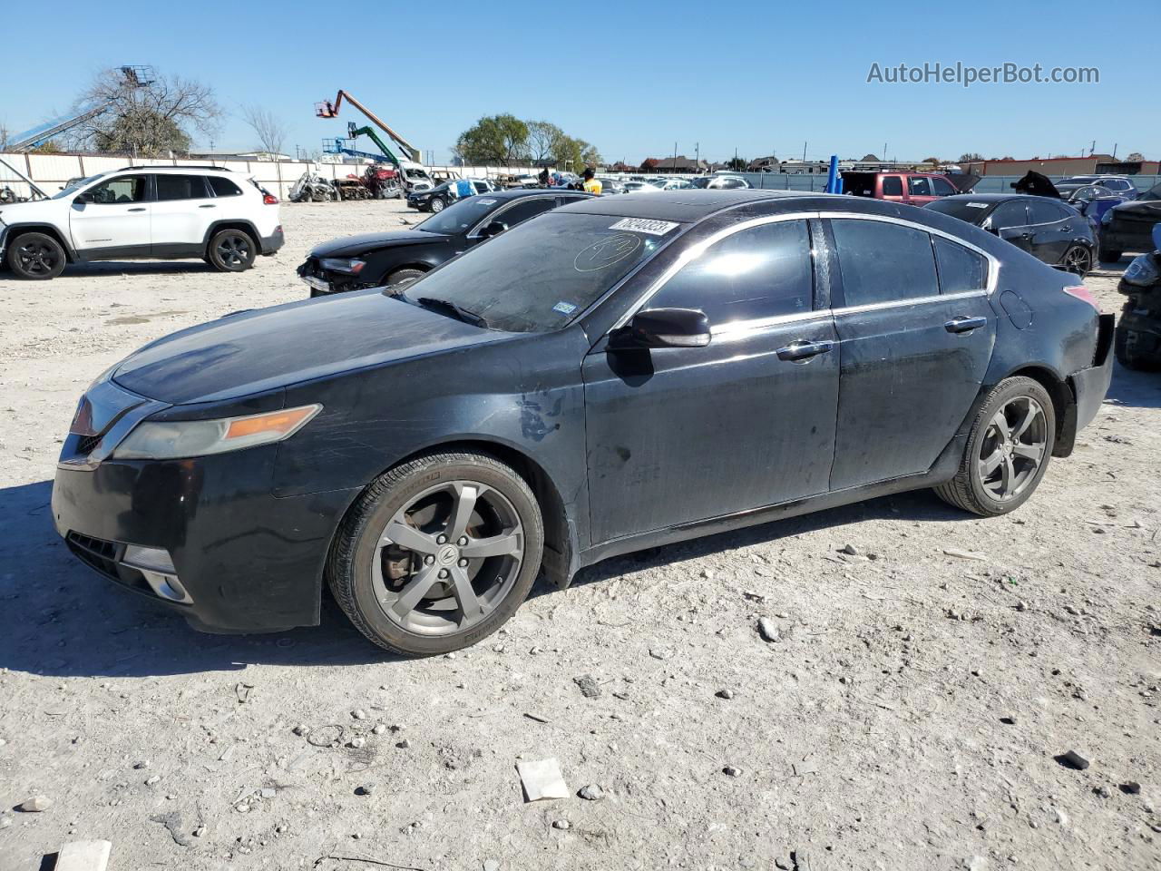 2010 Acura Tl  Black vin: 19UUA9F51AA009745